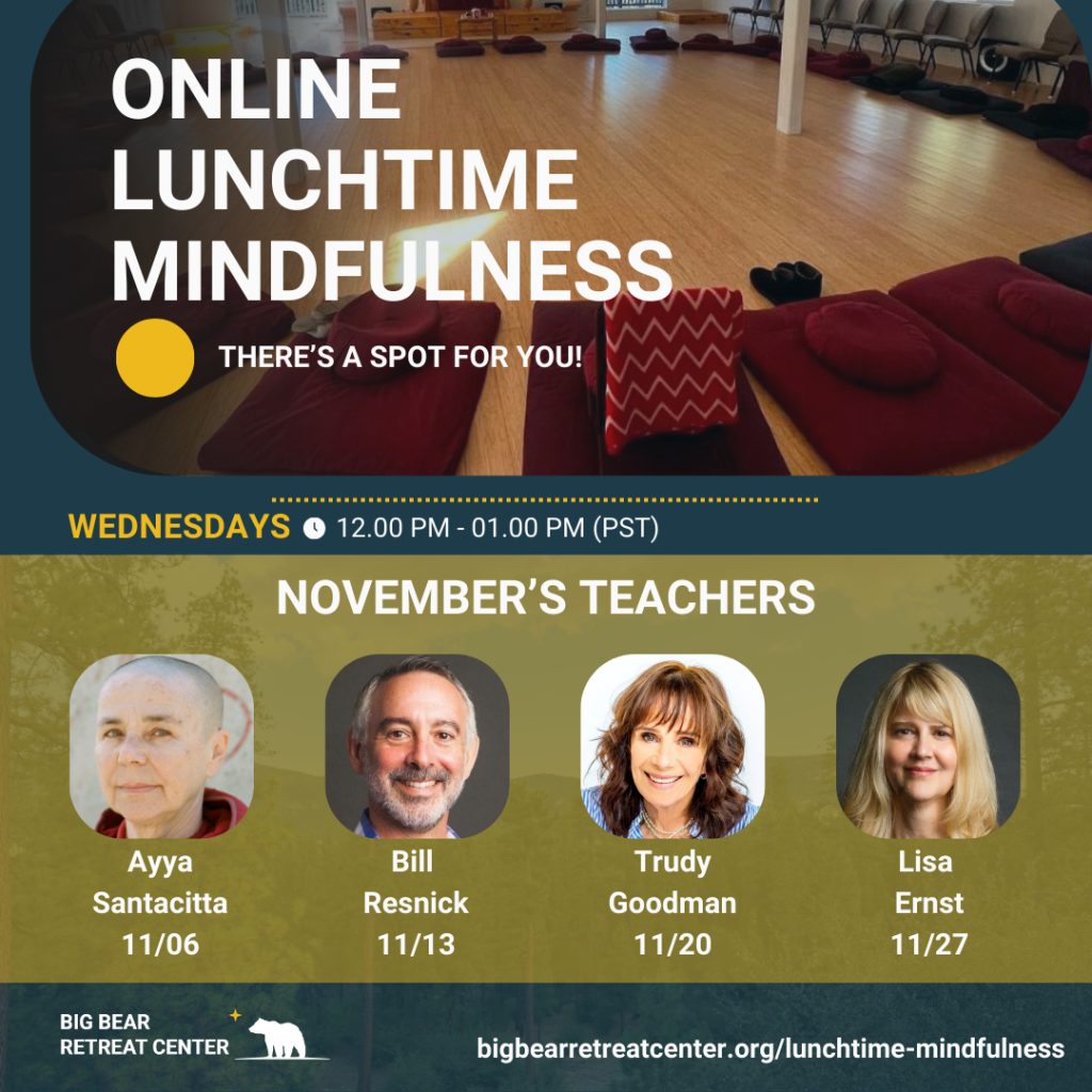 november online meditation weekly lunchtime mindfulness